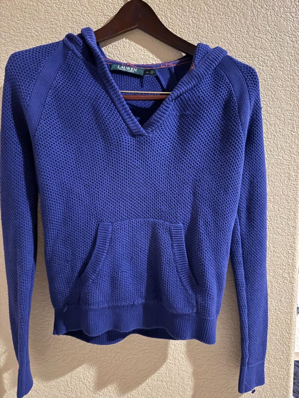 Lauren Blue/Purple Hooded Sweater